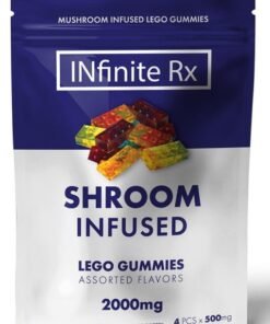 INfinite Rx Shroom Infused Block Gummies Edibles (2000mg)